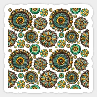 Traditional ukrainian seamless pattern Sticker